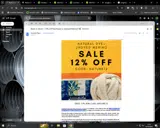 NATURE12 coupon verification screenshot