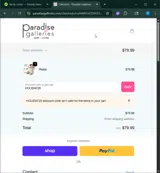 HOLIDAY20 coupon verification screenshot