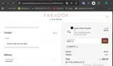 PARTY10 coupon verification screenshot