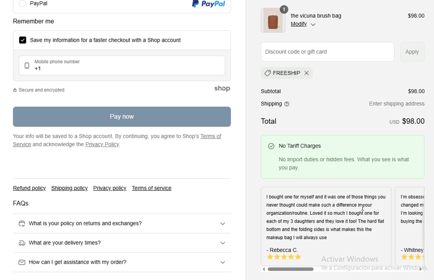 Parallelle discount code screenshot showing code FREESHIP applied at Parallelle checkout page. Uploaded by SimplyCodes community member VictoriousElite9587 on Jun 21, 2025