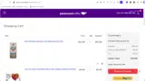 WELCOME10 coupon verification screenshot