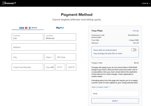 Paramount+ Coupon Codes (1 Verified) - 10% Off Feb 2025