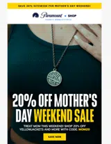 MOM20 coupon verification screenshot