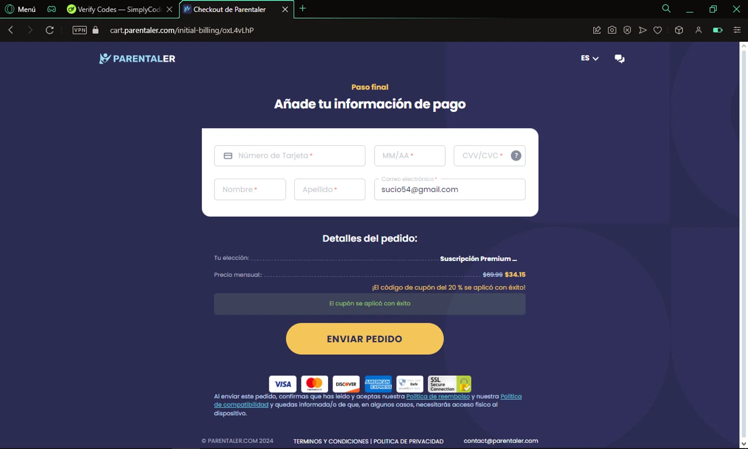 where to use Spoofbox promo code box