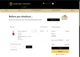 Parfums Vintage coupon verification screenshot