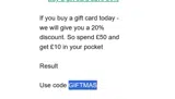 Paria coupon verification screenshot