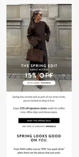 SPRING15 coupon verification screenshot