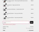 SAUCY coupon verification screenshot