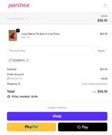PLOOPY15 coupon verification screenshot