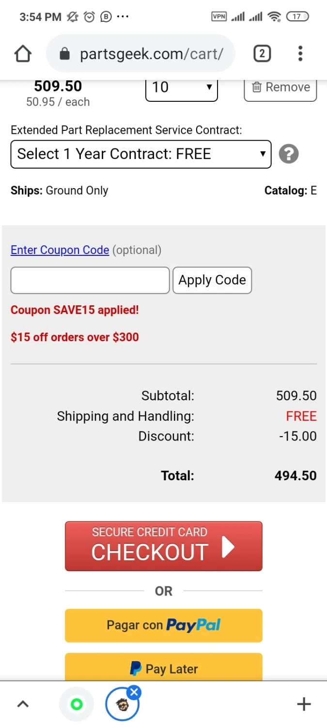 Parts Geek Coupon Codes 15 Off September 2024