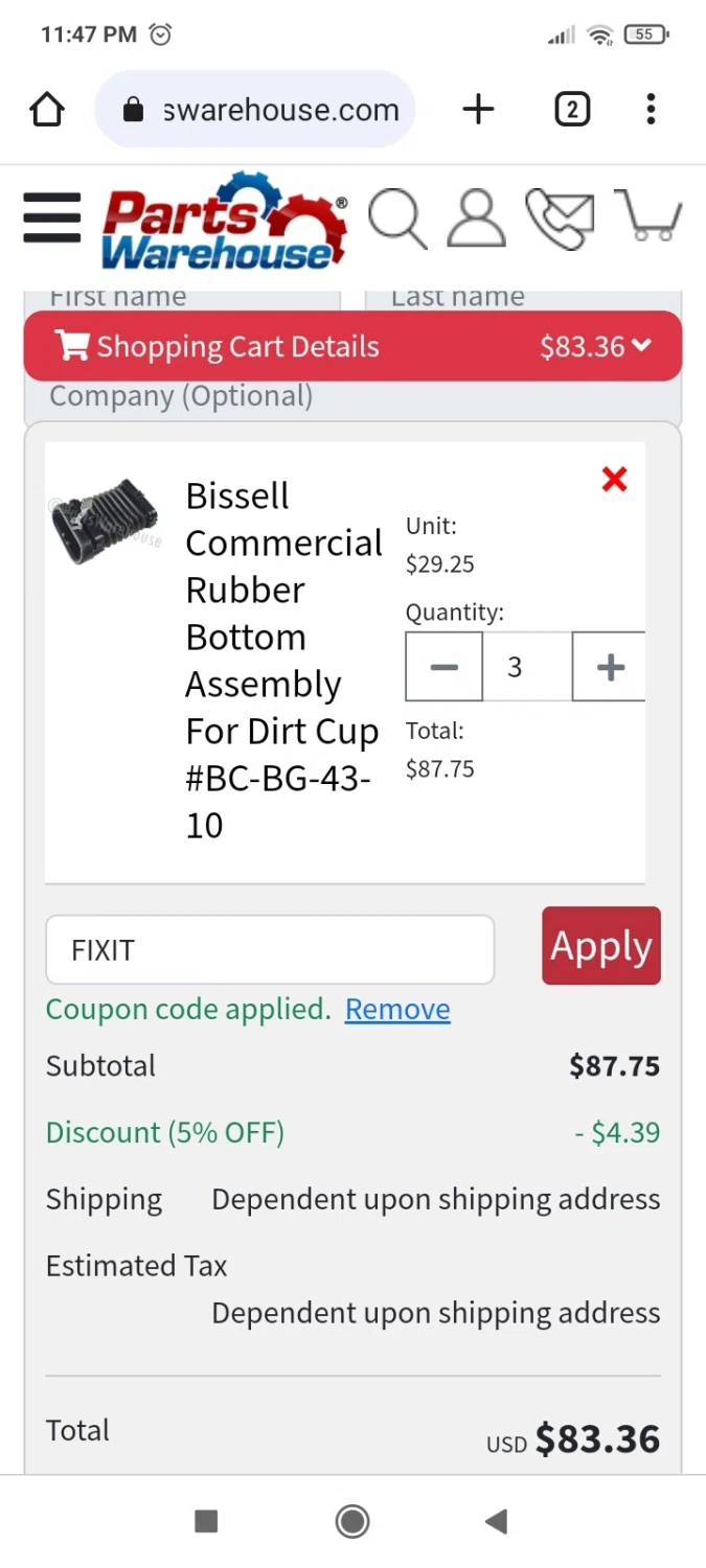 Parts Warehouse Coupon Codes 10 Off January 2025