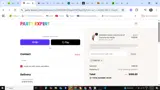 PARTY10 coupon verification screenshot