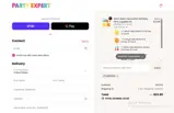 Party Expert US coupon verification screenshot