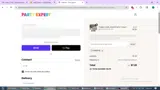 Party Expert US coupon verification screenshot