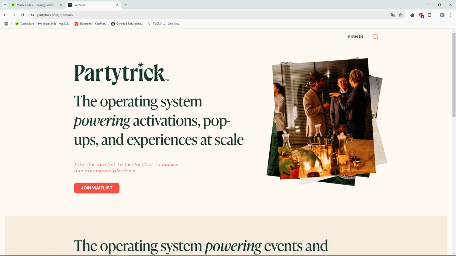 Partytrick checkout page showing Partytrick promo code box | Screenshot taken by SimplyCodes community member on Oct 30, 2024