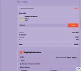 Passion Spirits coupon verification screenshot