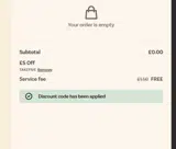 TAKEFIVE coupon verification screenshot