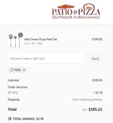 FREE coupon verification screenshot