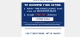 FREEFIRST coupon verification screenshot