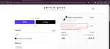 Patricia Green coupon verification screenshot