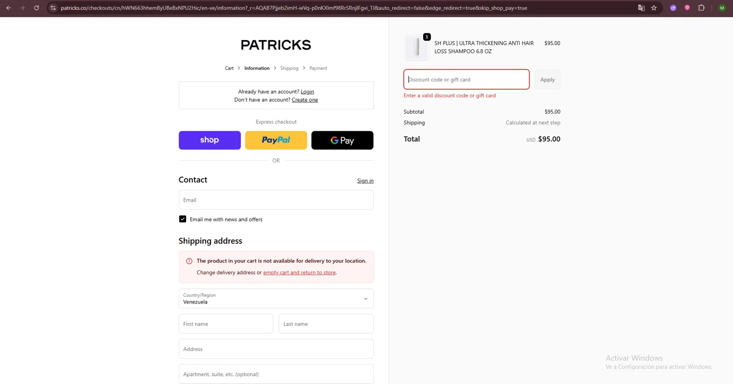 Patricks US promo code screenshot showing code UPTO12 applied at Patricks US checkout page. Uploaded by SimplyCodes community member TreasureGenius4220 on Dec 5, 2025