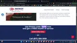 Patriot Mobile coupon verification screenshot