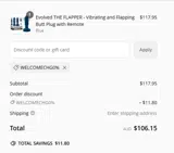 Pawdaw of London coupon verification screenshot