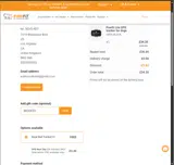 WOOF01 coupon verification screenshot