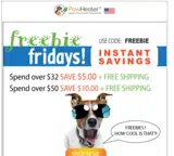 freebie coupon verification screenshot