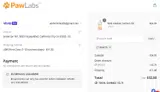 PawLabs coupon verification screenshot