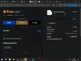 PawLabs coupon verification screenshot