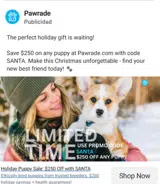 Pawrade coupon verification screenshot