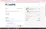 PawsPik coupon verification screenshot