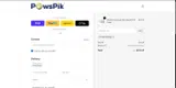 PawsPik coupon verification screenshot