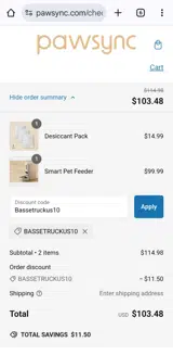 Bassetruckus10 coupon verification screenshot