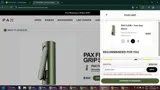 PAX coupon verification screenshot