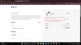 PAX coupon verification screenshot