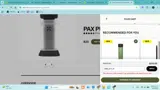 PAX coupon verification screenshot
