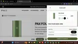 PAX coupon verification screenshot