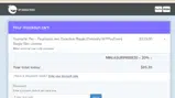 NINJASURPRISE20 coupon verification screenshot