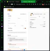 COMEBACK10 coupon verification screenshot