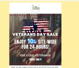 veteran10 coupon verification screenshot