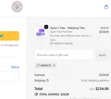 MWM10 coupon verification screenshot
