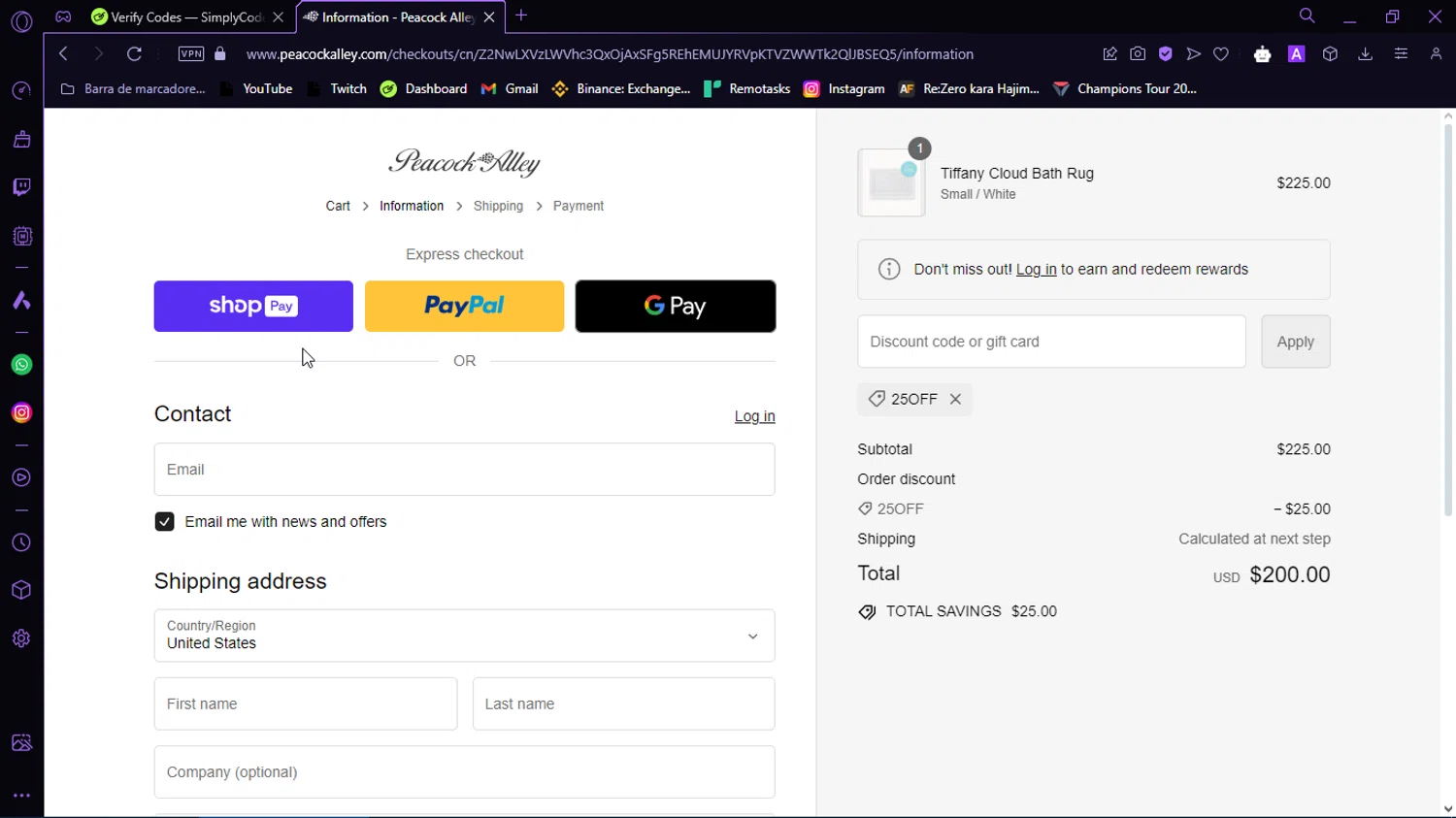 Peacock Alley Promo Codes 20 Off Coupons in August 2024 SimplyCodes
