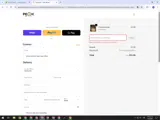 FIRSTORDER15 coupon verification screenshot