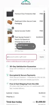 FIREWORKS coupon verification screenshot