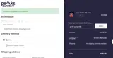 Peaks Curative coupon verification screenshot