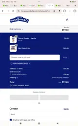 VERYCHERRYCAKES coupon verification screenshot