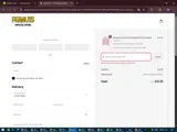 AMERICA10 coupon verification screenshot