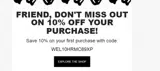 WEL10HRMC89XP coupon verification screenshot